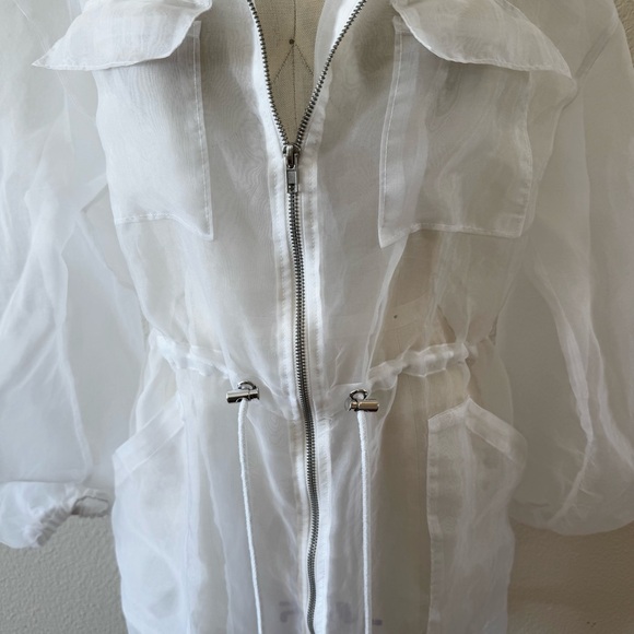Forever 21 Sheer Long Jacket - Picture 10 of 12